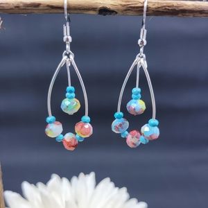 Handmade wire earrings